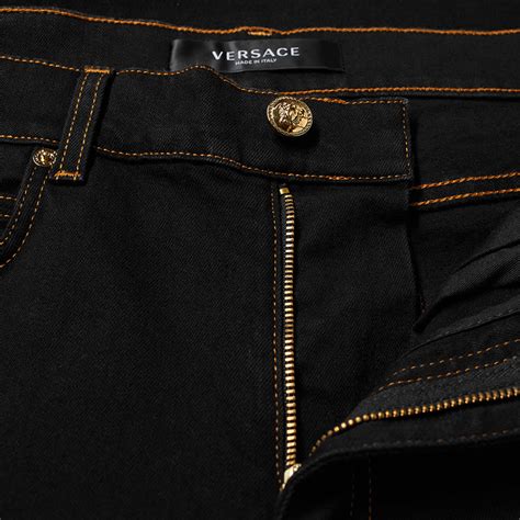 versace jeans black jeans|Versace black jeans discontinued.